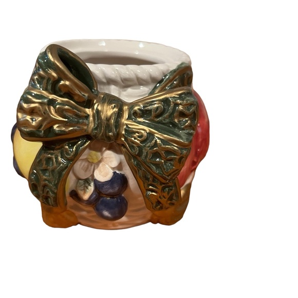 Omnibus by Fitz and Floyd plate, platter, cream and sugar - Picture 11 of 13